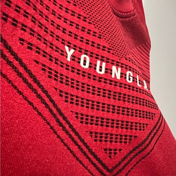 YOUNGLA 465 SUPERHERO COMPRESSION TEES red - Picture 7 of 7